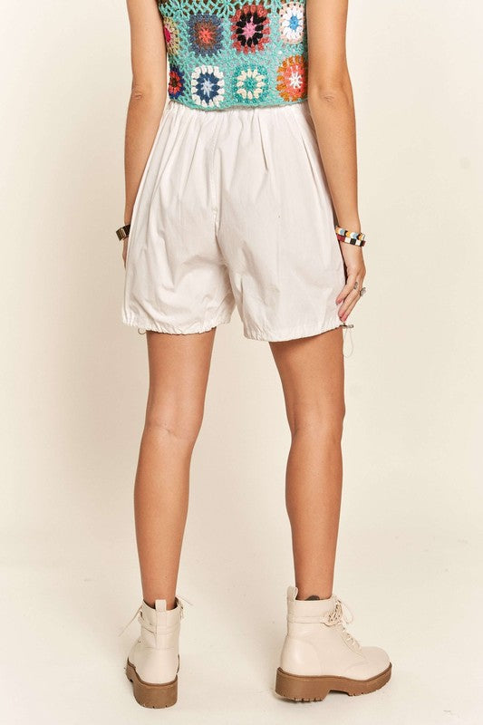 ADORA Drawstring Shorts with Pockets