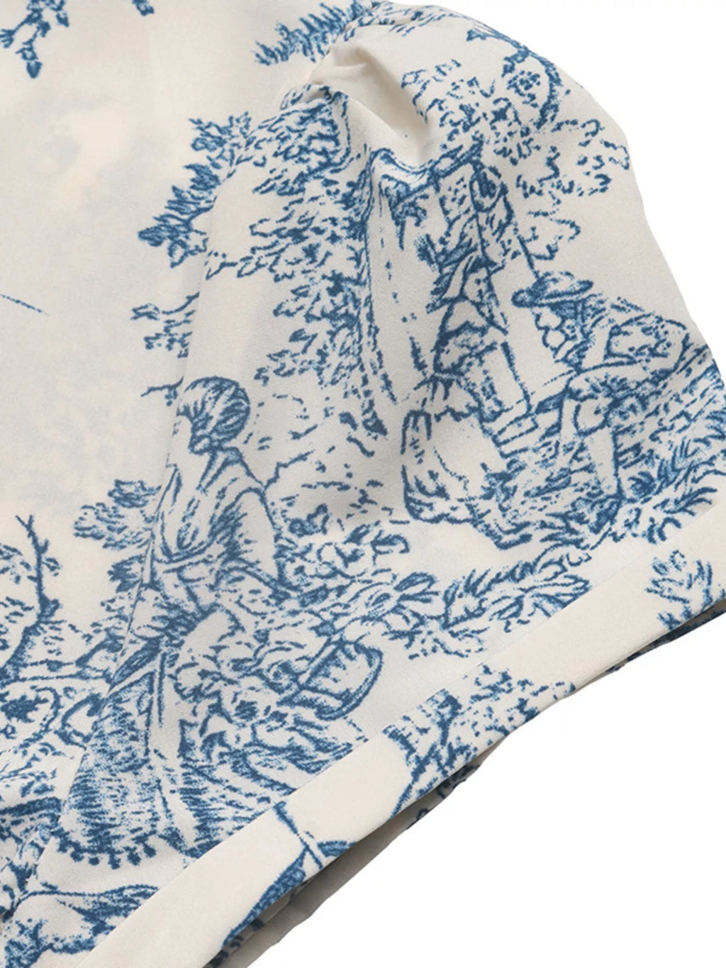 Printed Short Sleeve Midi Dress - product image 9