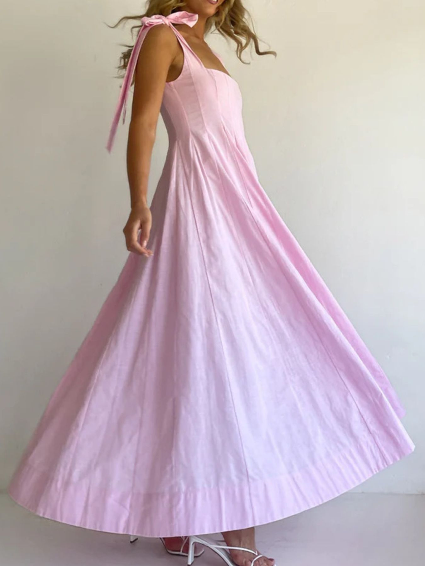 Gradient Tie Shoulder Maxi Dress - product image 21