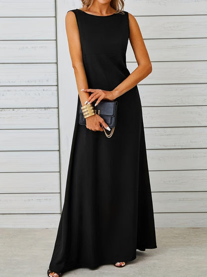 Sleeveless Flowy Maxi Dress view 4 - Shopiebay