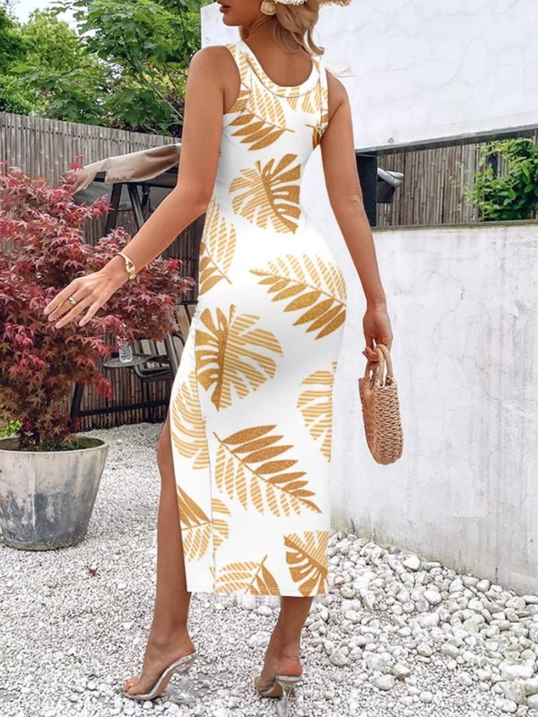Ruched Slit Sleeveless Midi Dress - product image 29