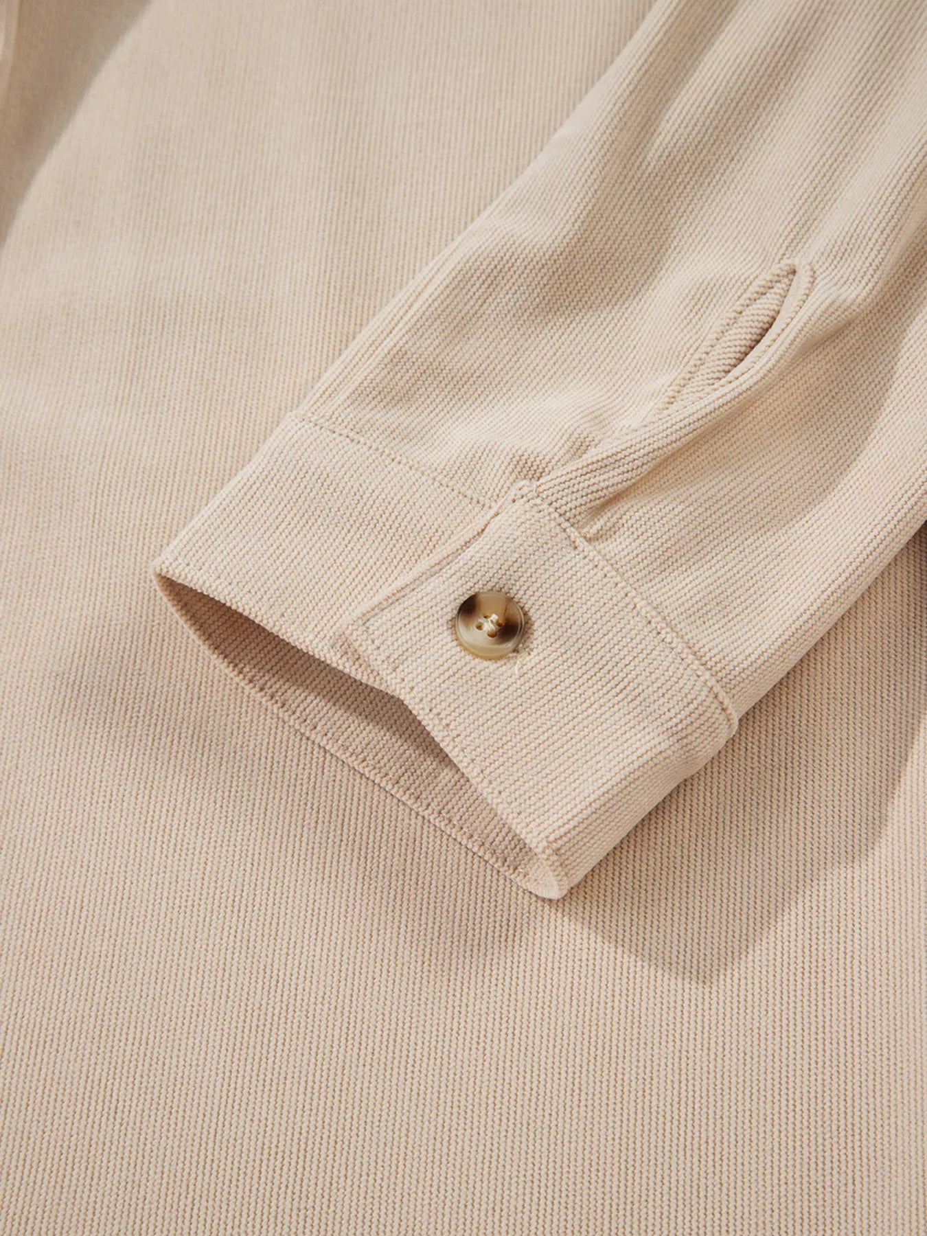 Corduroy Half Button Collared Long Sleeve Mini Dress - product image 13