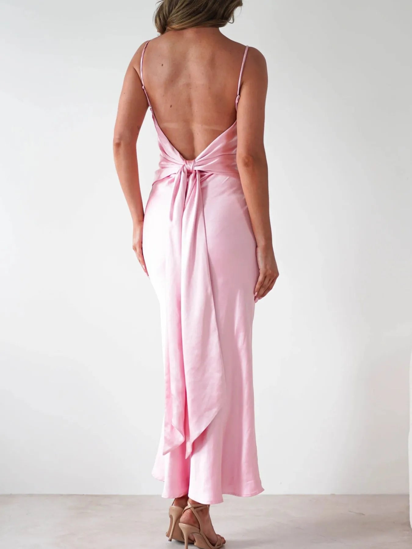Satin Backless Cami Dress - product image 19
