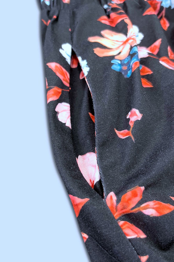 Double Take Printed Scoop Neck Sleeveless Buttoned Magic Dress with Pockets - product image 16