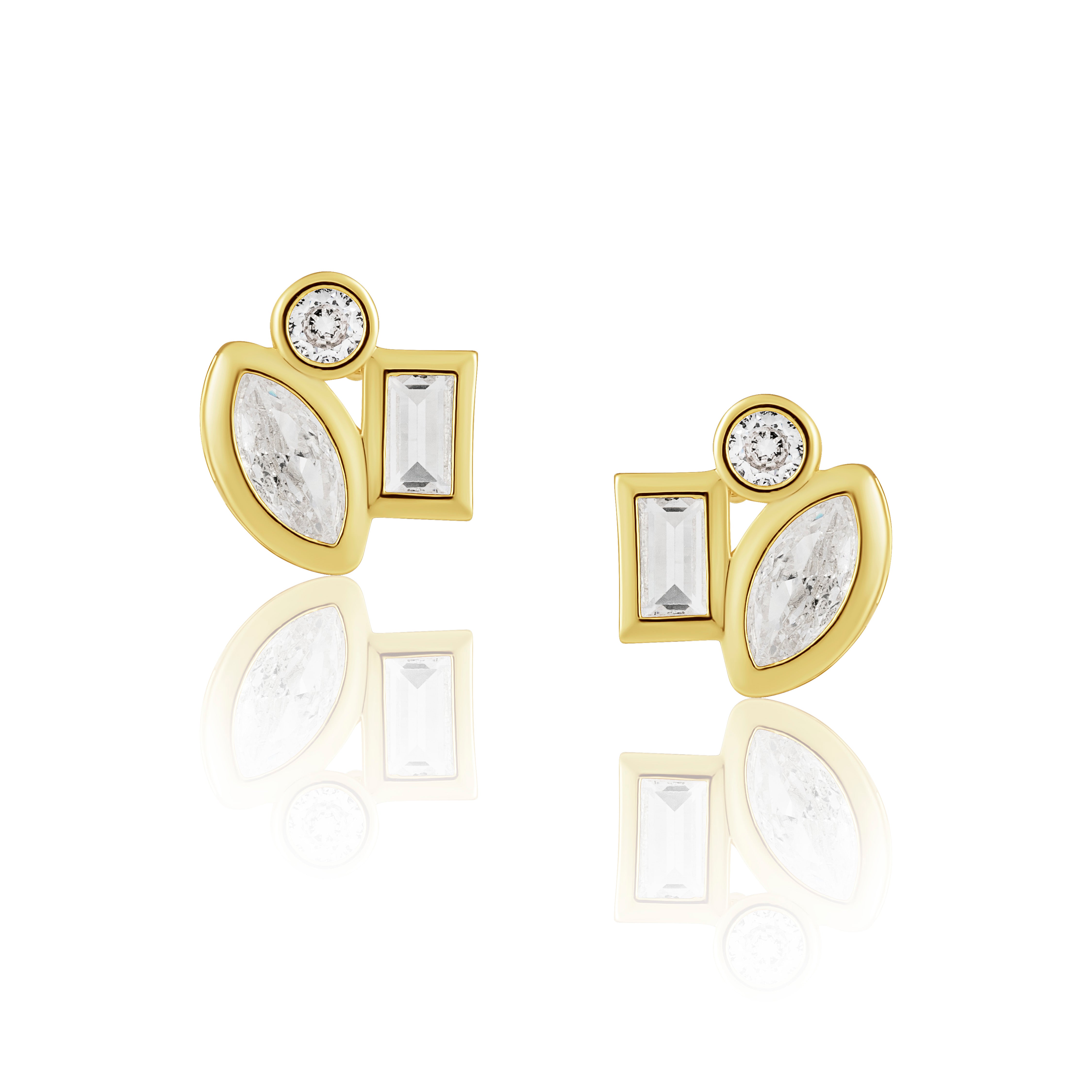 Amber Studs Main image