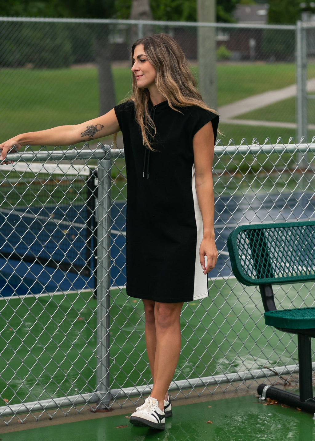 Asher Hooded Sweatshirt Dress - product image 15