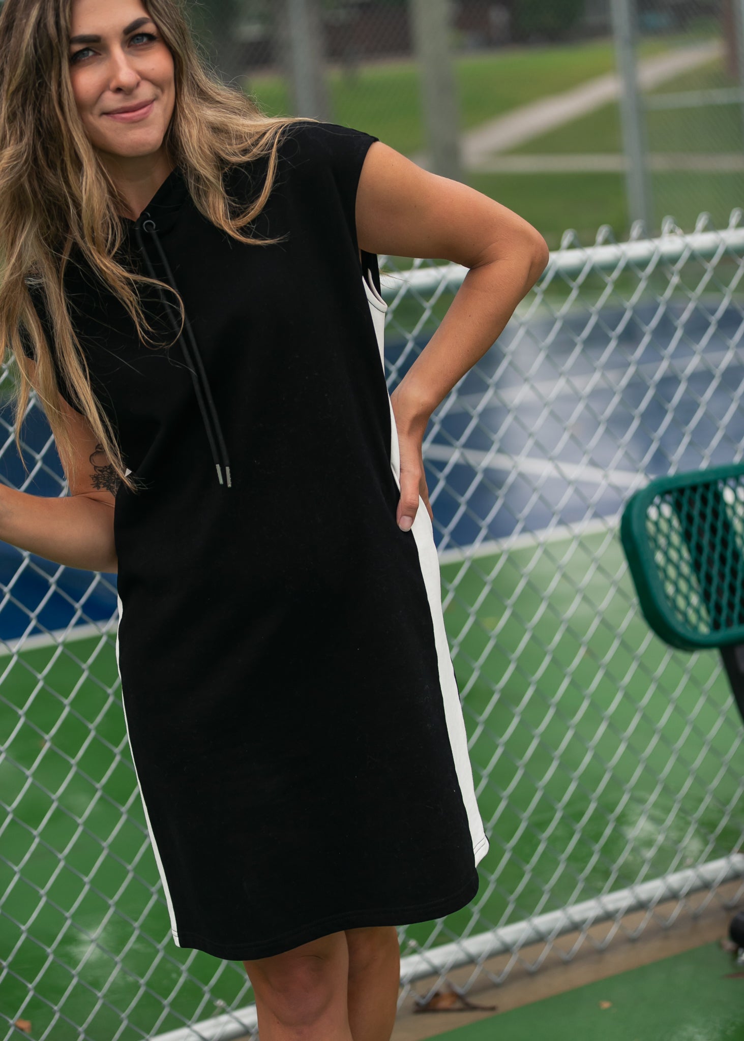 Asher Hooded Sweatshirt Dress - product image 9