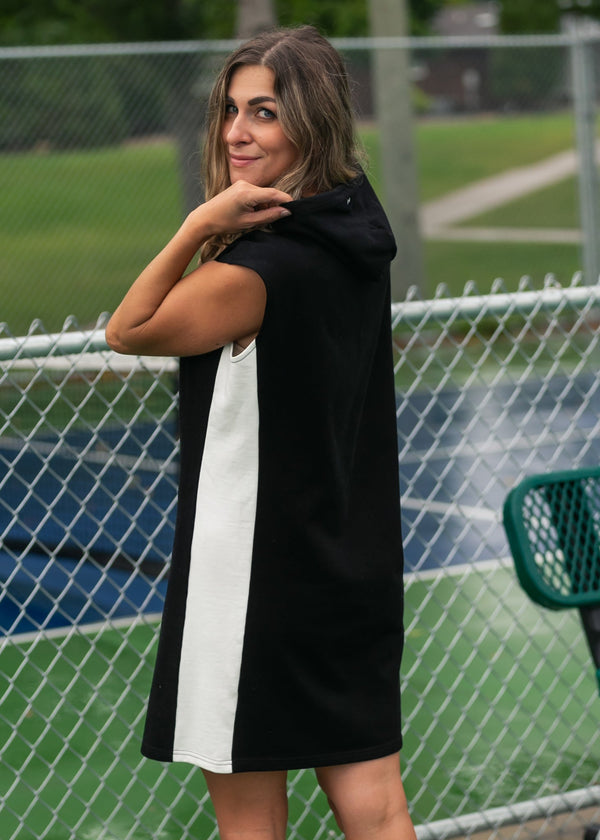 Asher Hooded Sweatshirt Dress - product image 2