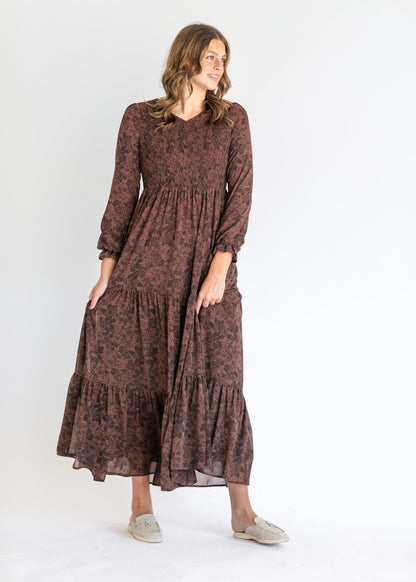 Aurora Smocked Maxi Dress