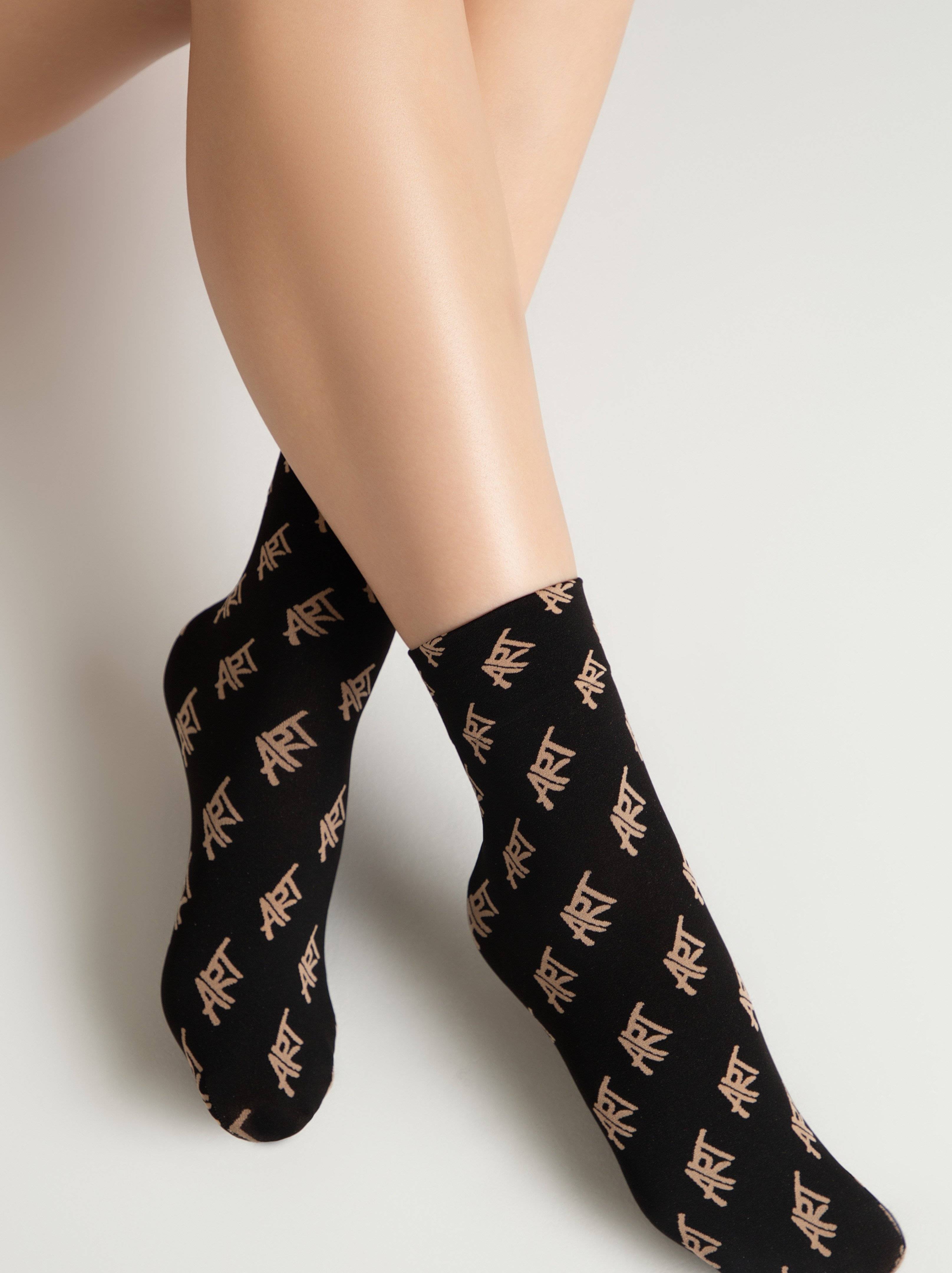 Dense Socks Conte Fantasy - "Art" Designs Secondary image