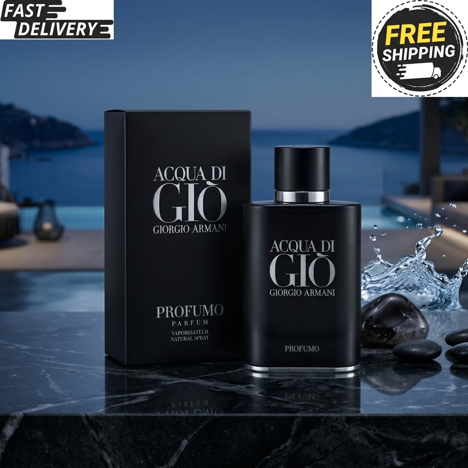 Acqua di Gio Profumo 75ml Eau de Parfum for Men by Giorgio Armani Main image