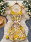 Floral Tie Waist Mini Dress - product image 13