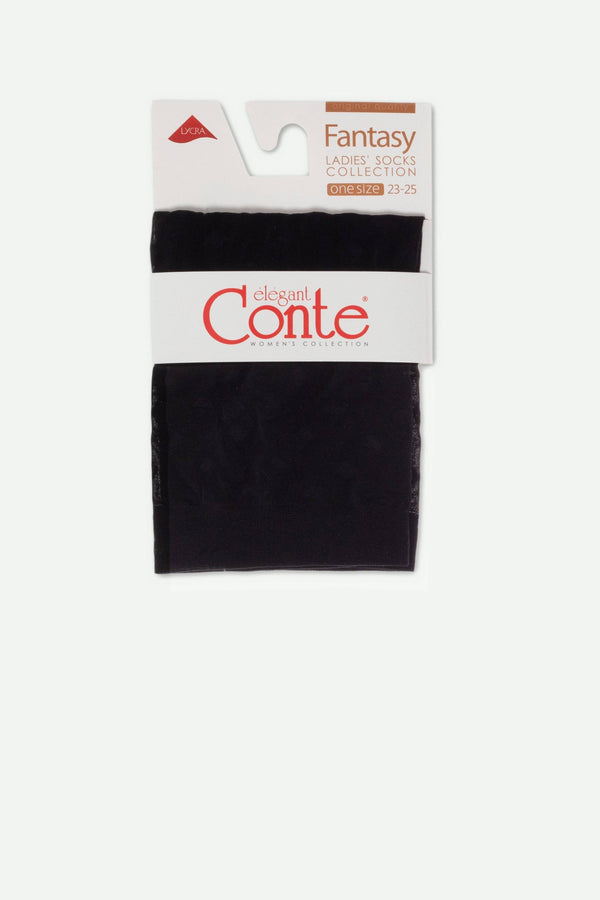 Socks Conte Fantasy - Small Diamond Pattern