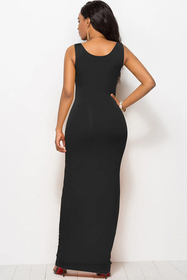 Scoop Neck Wide Strap Maxi Dress - product image 14
