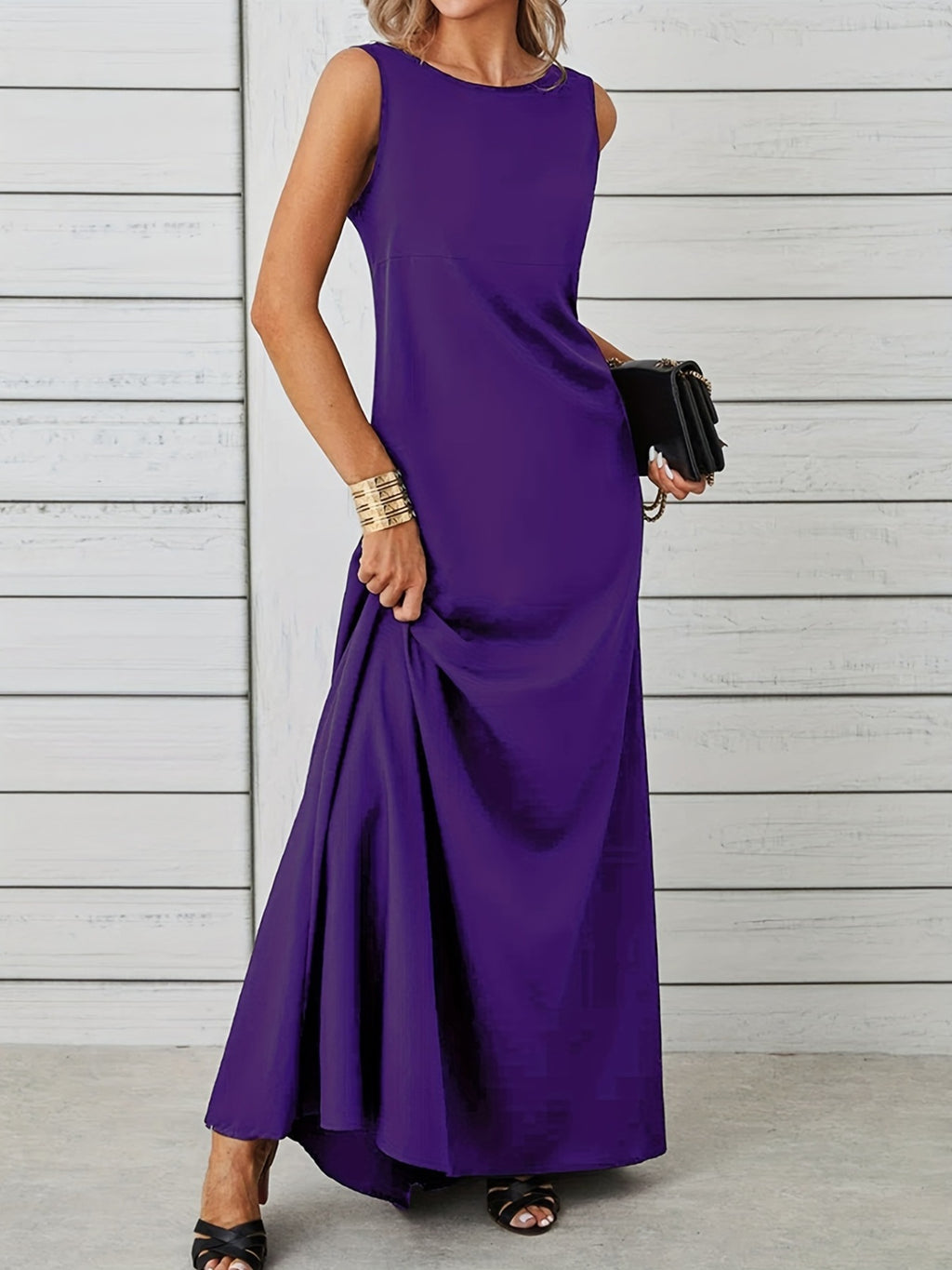 Sleeveless Flowy Maxi Dress - product image 23