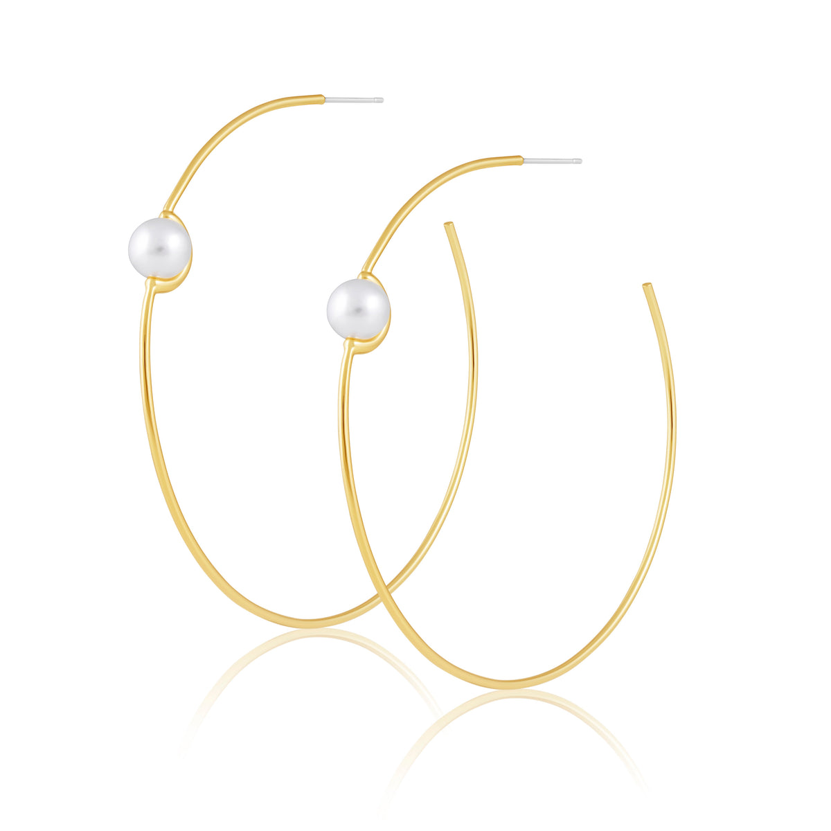 Belize Pearl Hoop Main image