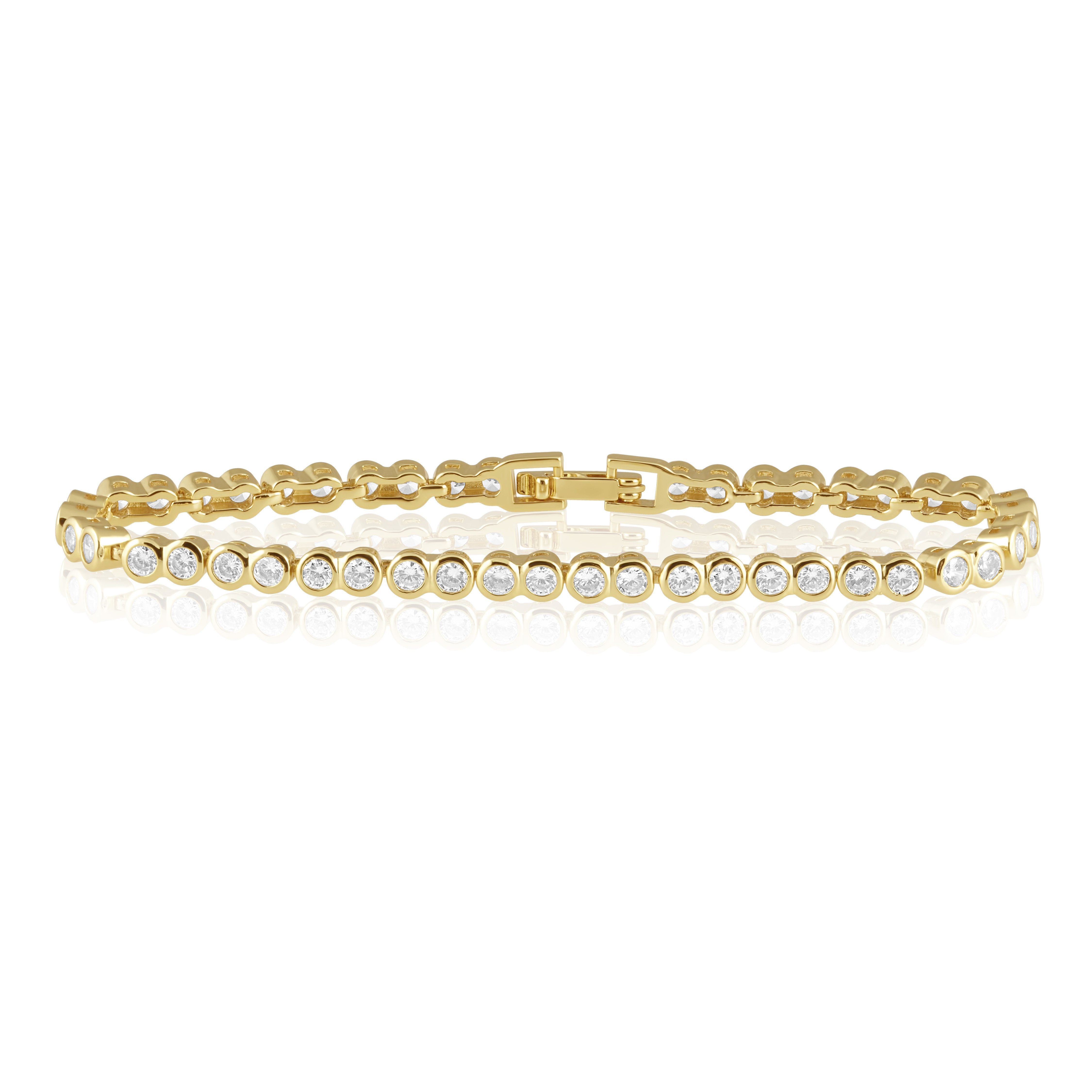 Bezel Tennis Bracelet Main image