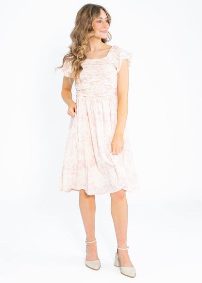 Brienna Cap Sleeve Dress - FINAL SALE