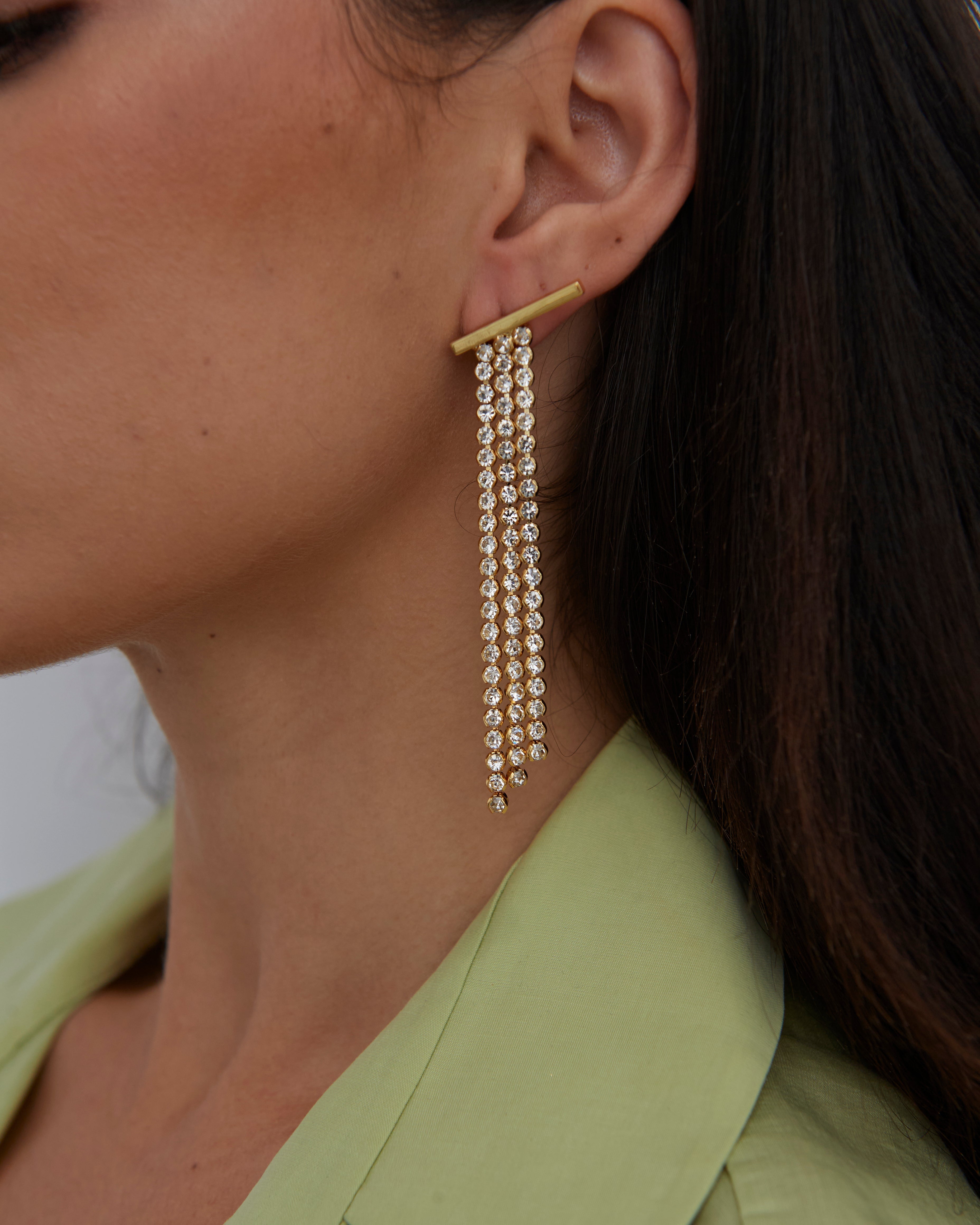Brooke Dangle Earrings Secondary image