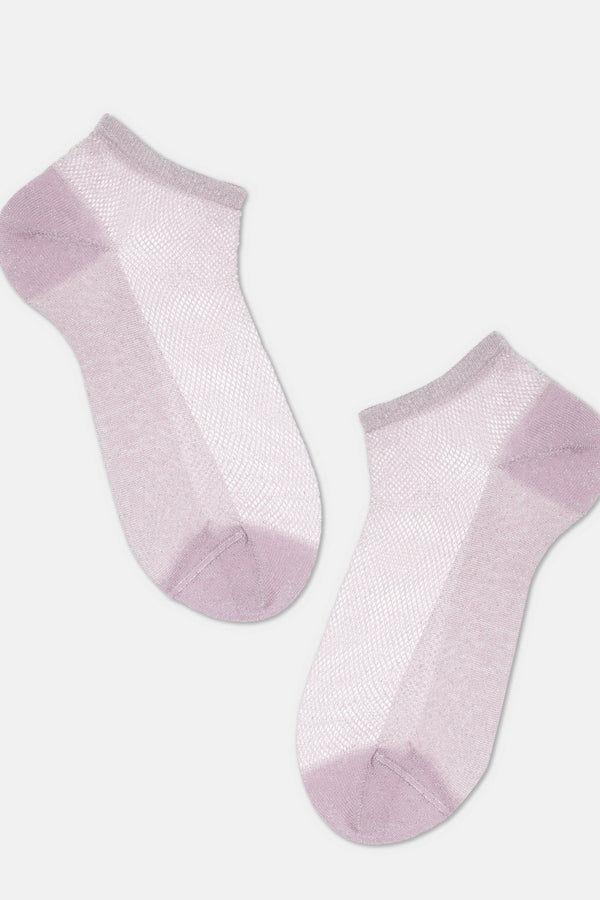 Ankle Socks Conte Active - 277 Viscose With Openwork Weaving