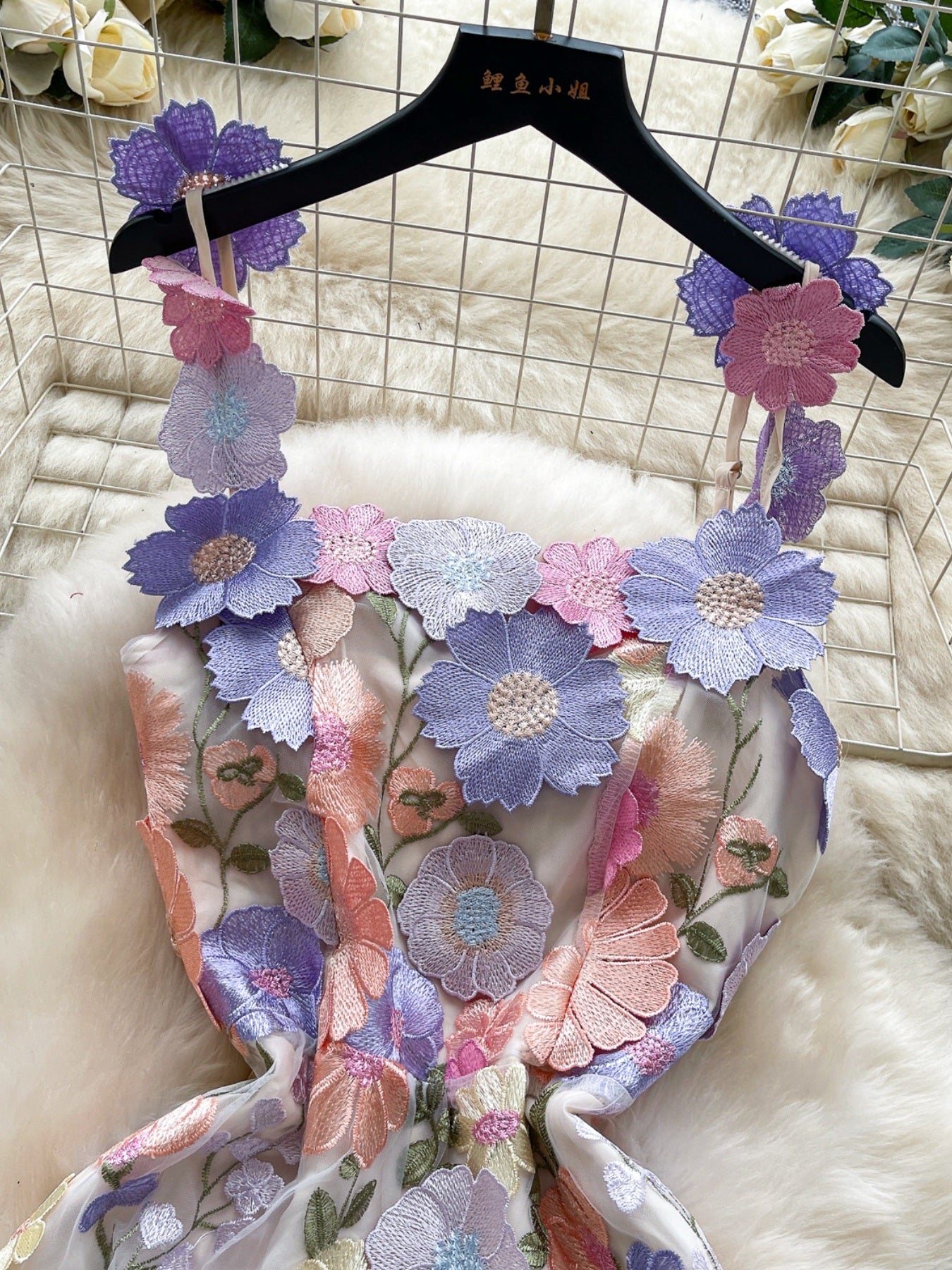 Floral Tie Waist Mini Dress view 3 - Shopiebay