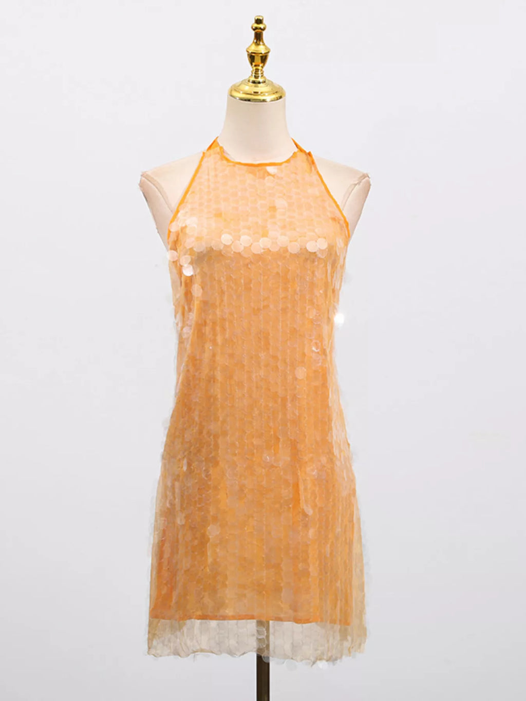 Sequin Halter Neck Mini Dress - product image 16