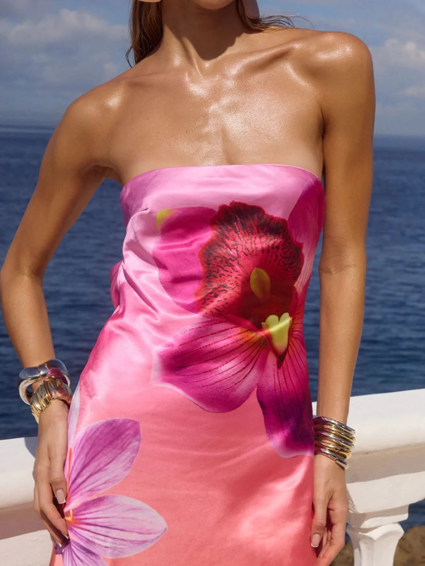 Printed Tube Maxi Dress - product image 24