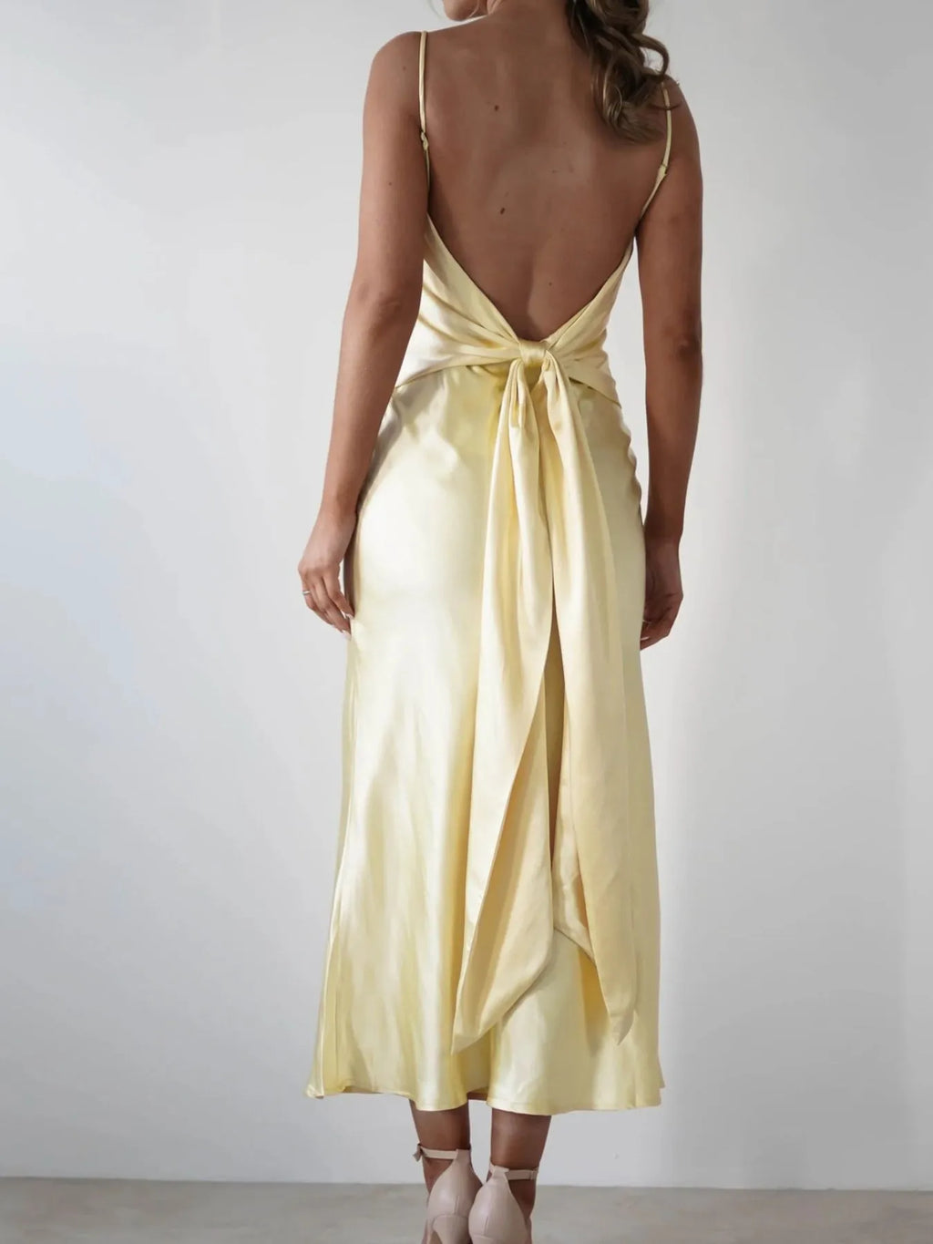 Satin Backless Cami Dress - product image 12