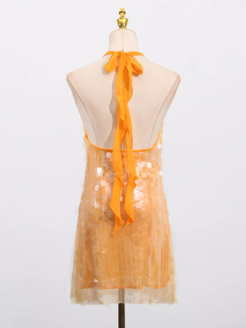 Sequin Halter Neck Mini Dress - product image 17
