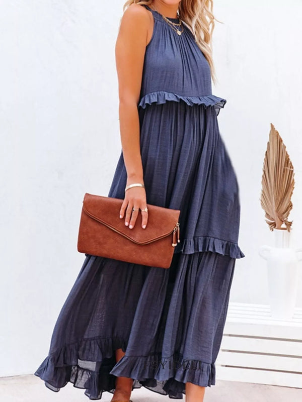 Ruffled Tiered Sleeveless Maxi Dress - product image 13