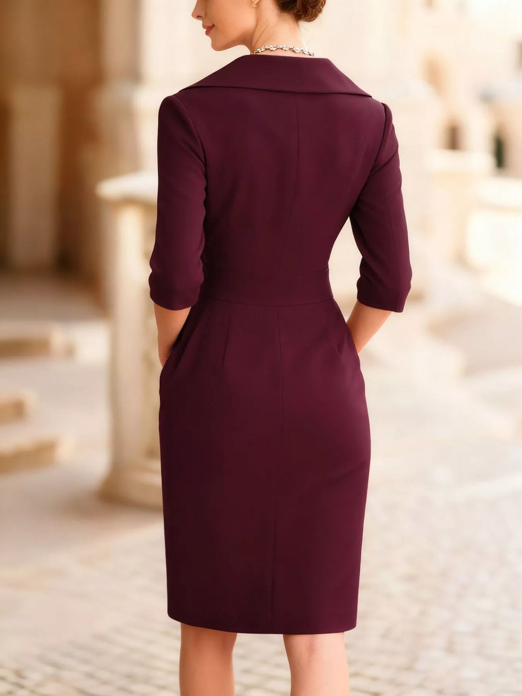 Surplice Long Sleeve Dress - product image 9