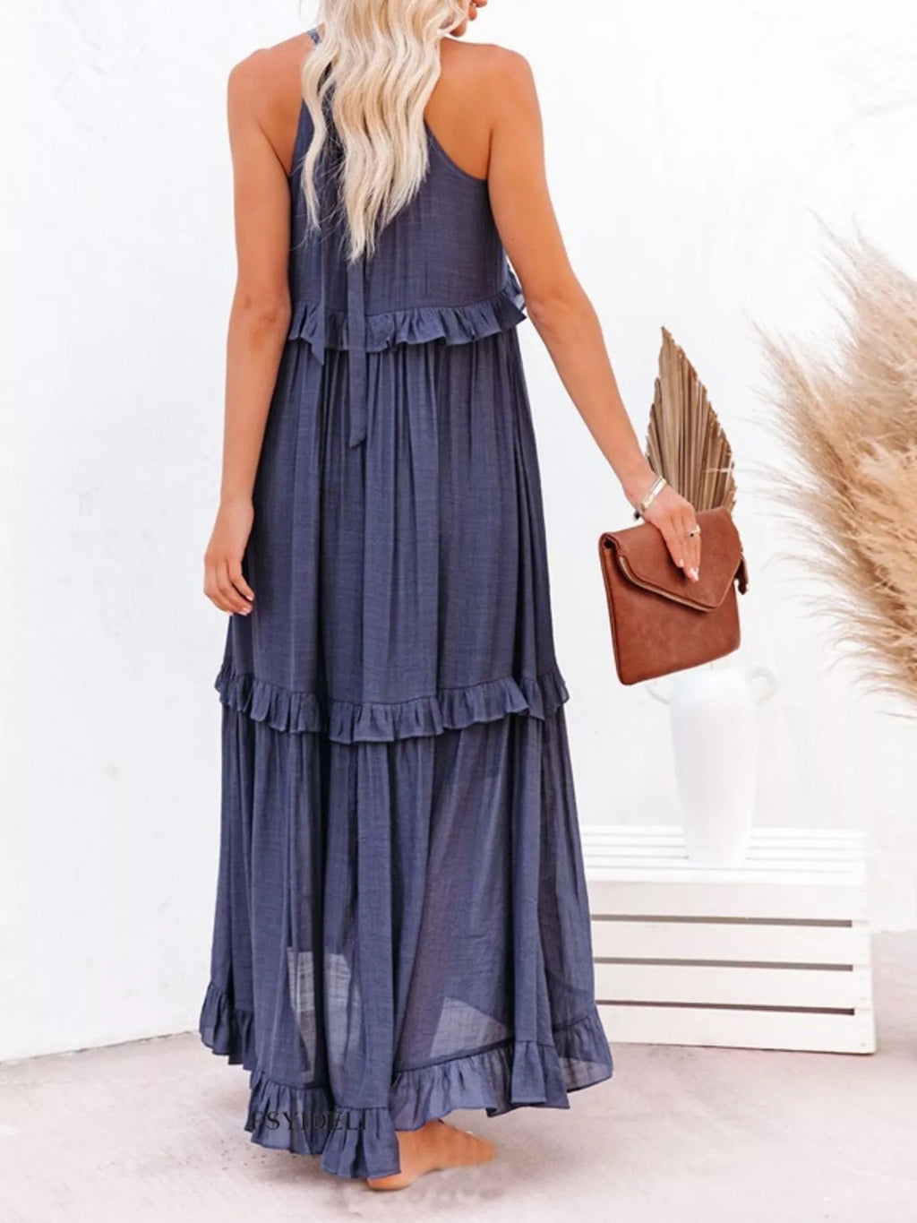 Ruffled Tiered Sleeveless Maxi Dress - product image 14