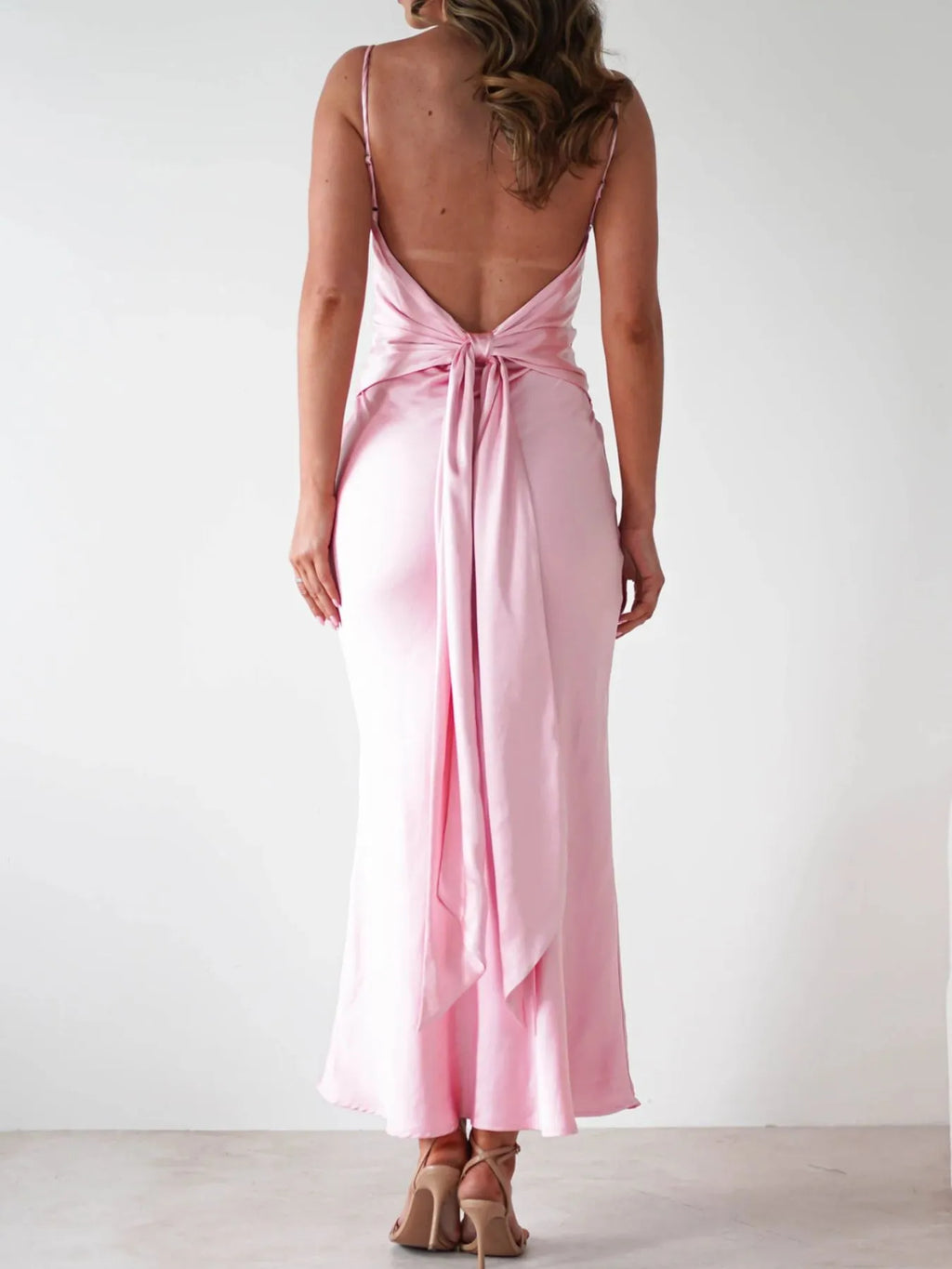Satin Backless Cami Dress - product image 21