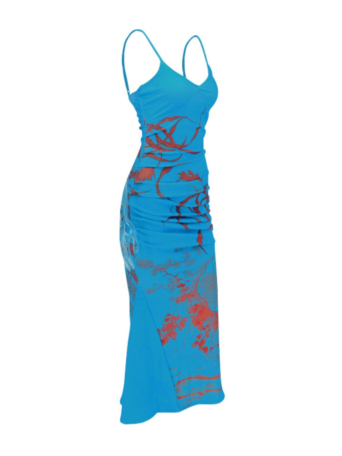 Printed Spaghetti Strap Maxi Dress - product image 12