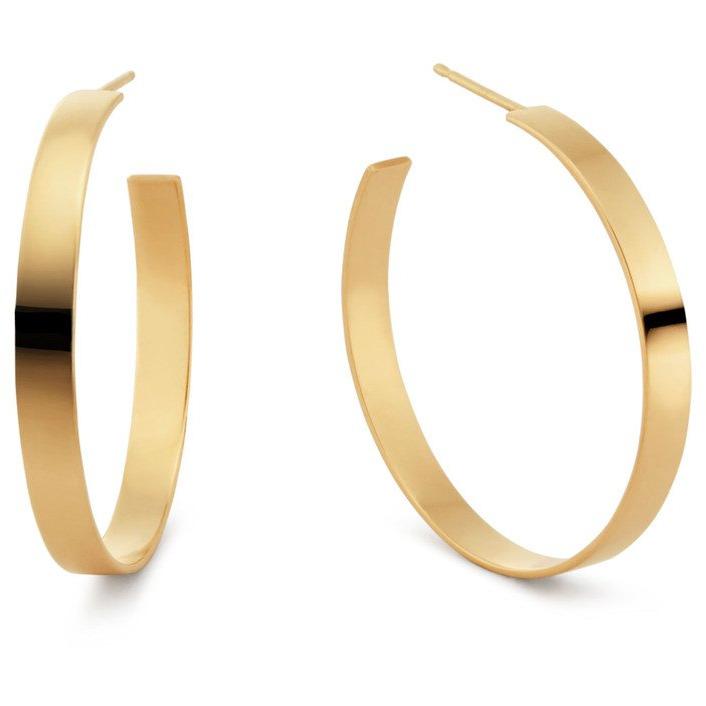 Carrie Flat Hoops Main image