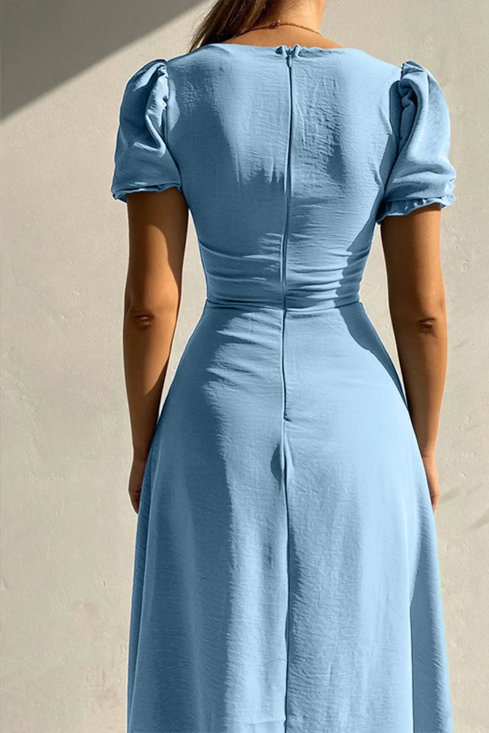 Sweetheart Neck Short Sleeve Dress - product image 8