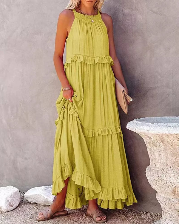 Ruffled Tiered Sleeveless Maxi Dress - product image 16