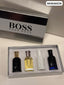 BOSS Hugo Boss men's fragrance gift set with three 30ml bottles