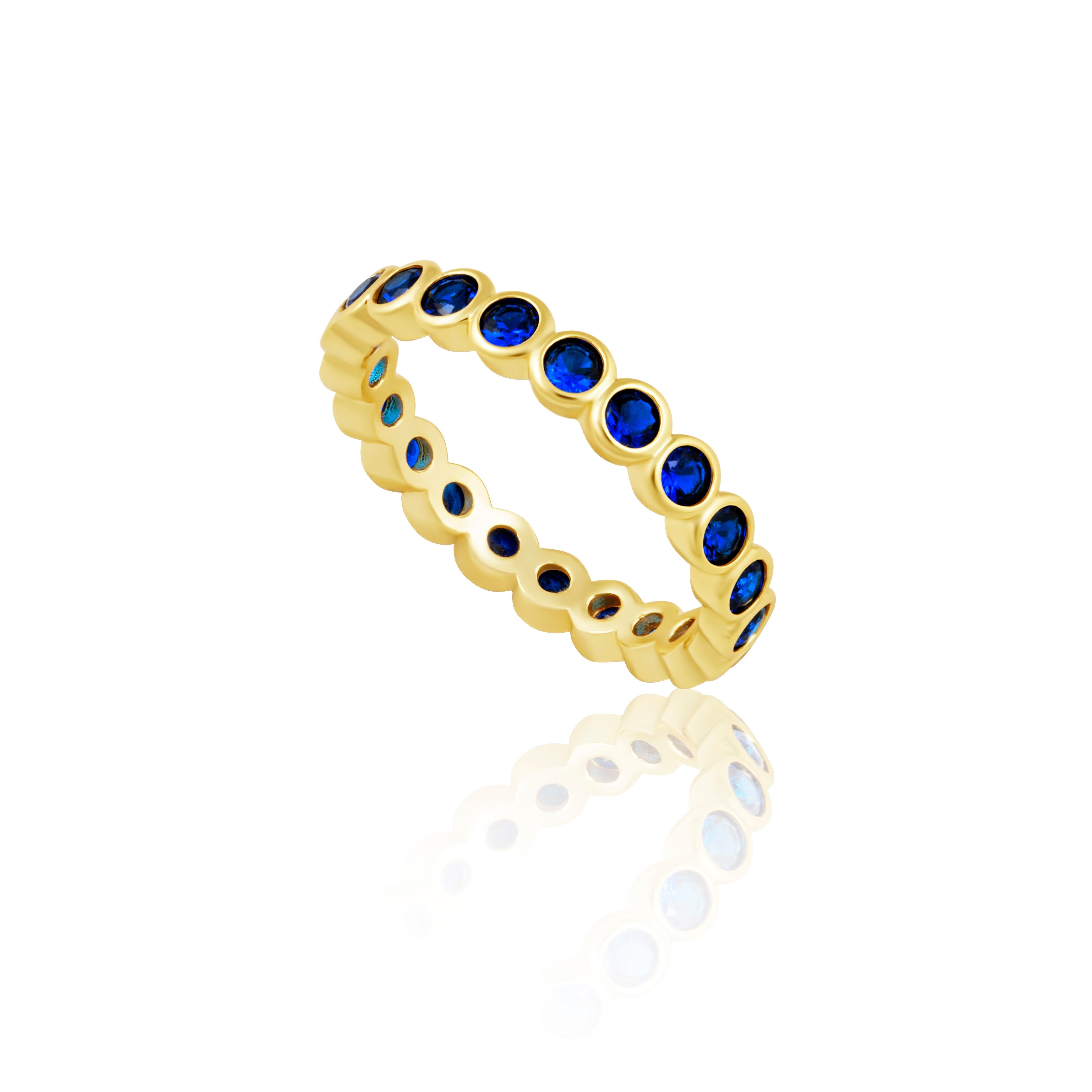 Celeste Eternity Ring - Sapphire Main image