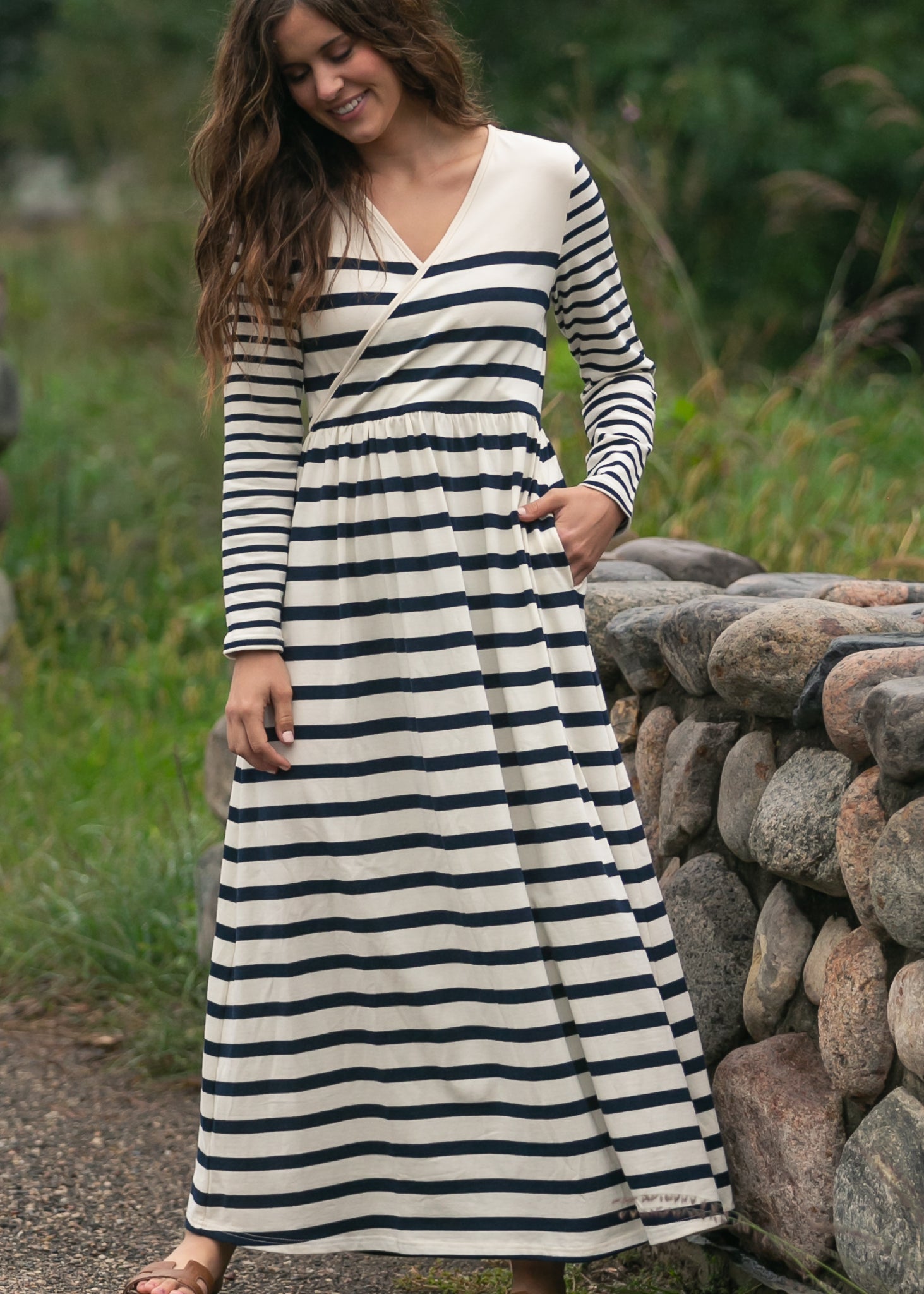 Celeste Striped Knit Maxi Dress - product image 13