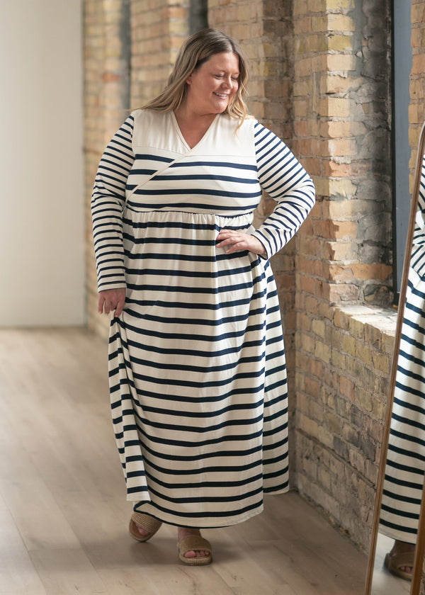 Celeste Striped Knit Maxi Dress - product image 2