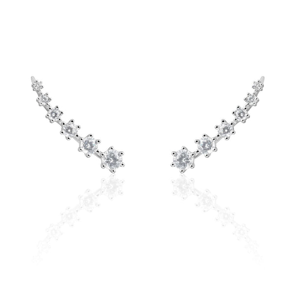 Celina CZ Bar Earring