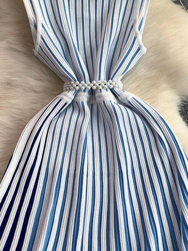Striped Sleeveless Midi Dress - product image 7