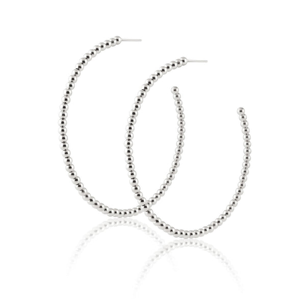 Chelsea Beaded Hoops