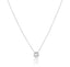 Cz Bezel Necklace