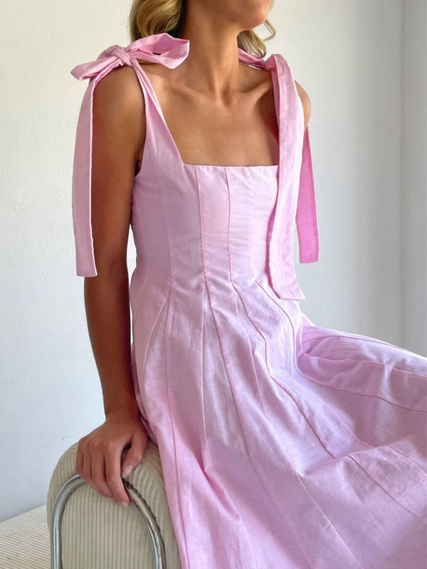 Gradient Tie Shoulder Maxi Dress - product image 13