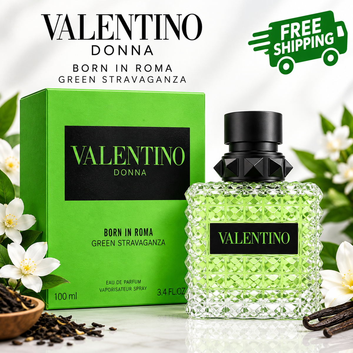 Valentino Donna Born in Roma Green Stravaganza Eau de Parfum 100ml