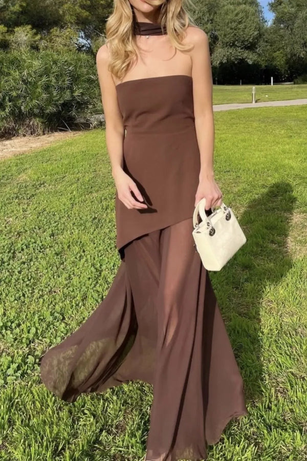 Layered Tube Maxi Dress - product image 4