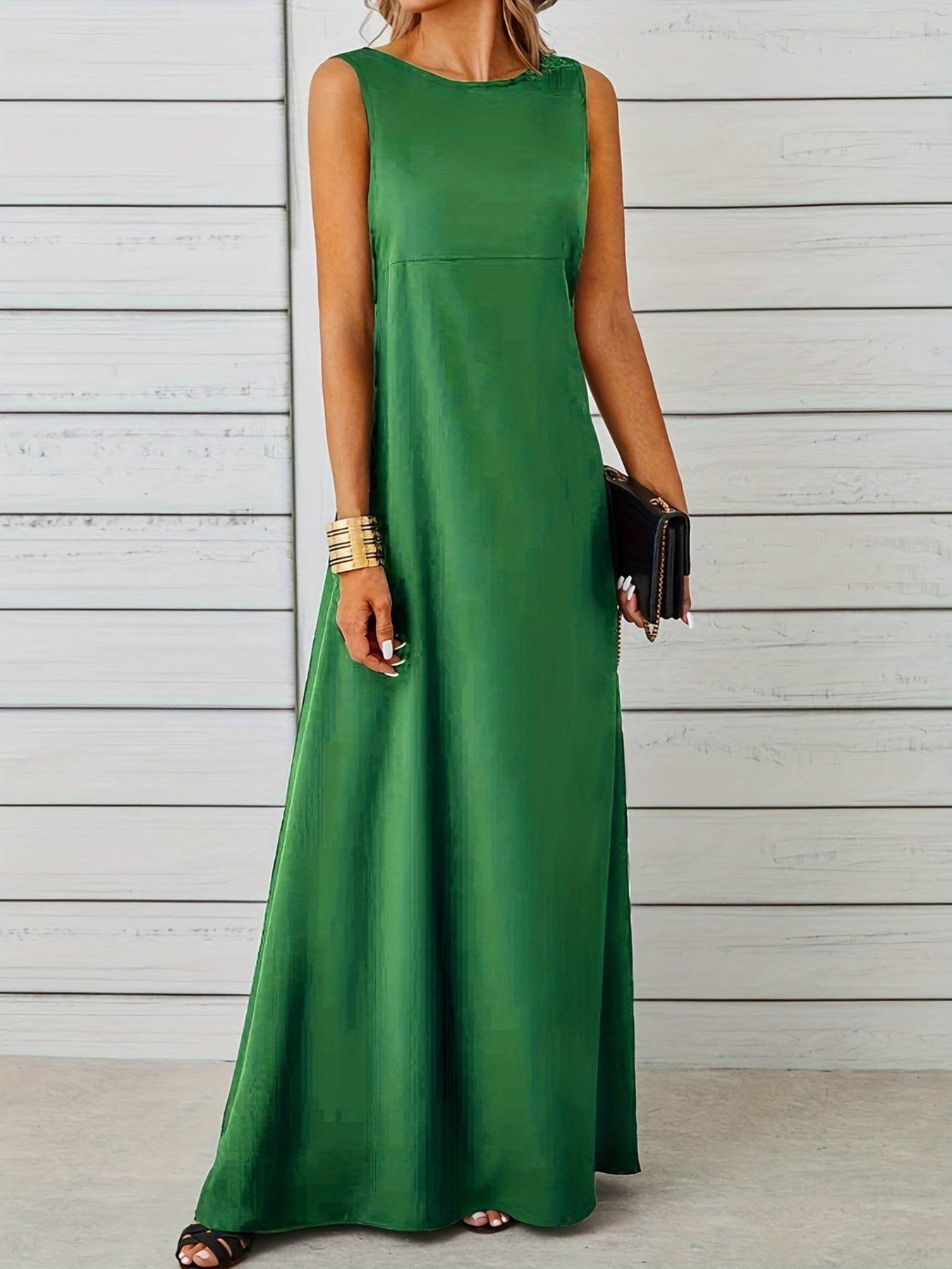 Sleeveless Flowy Maxi Dress - product image 17