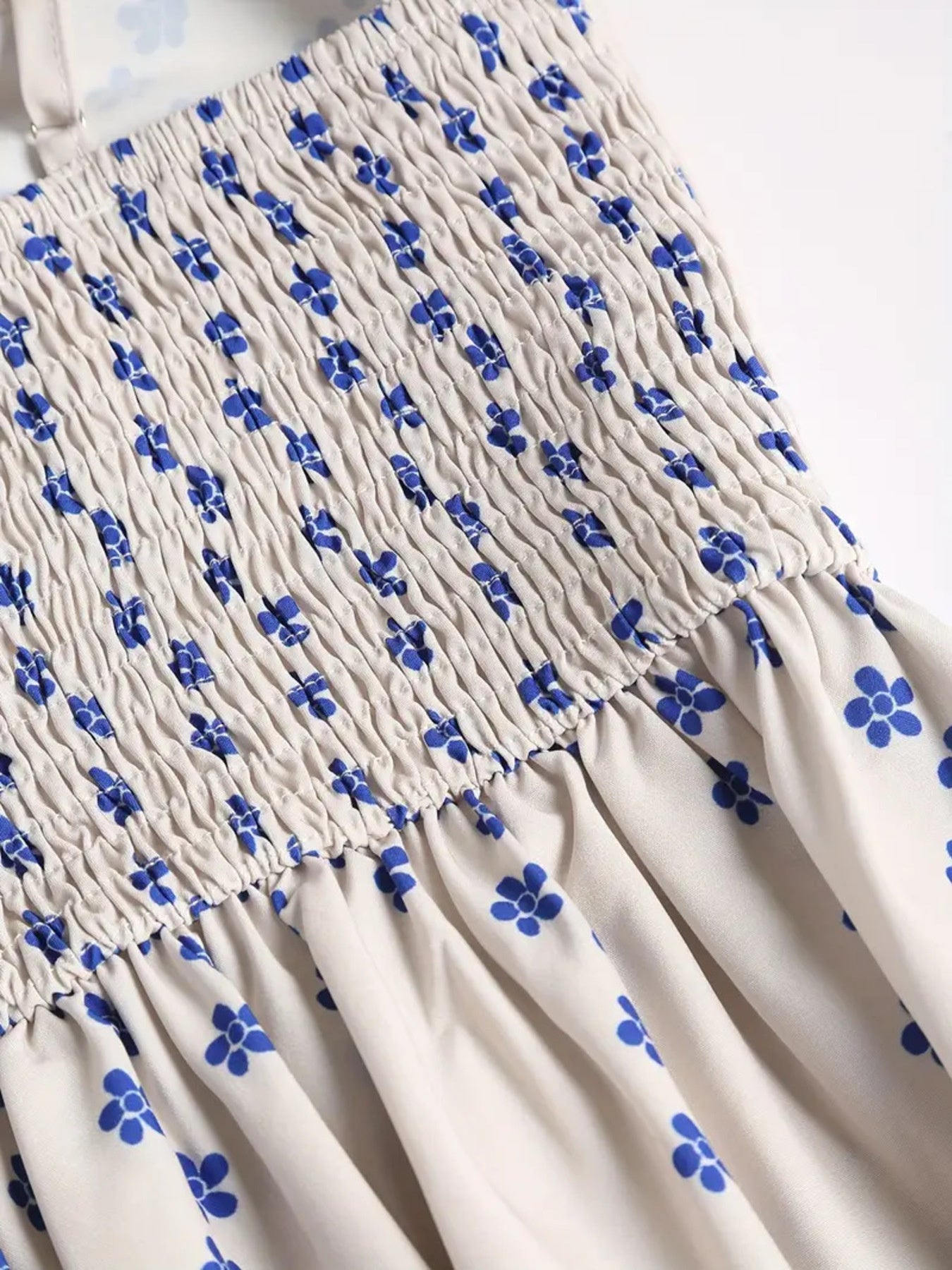 Sardine Print Spaghetti Strap Midi Dress - product image 11